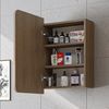 Roomart LYCIA-60 Badmöbel - nur Spiegelschrank - H 60 x B 16 x T 45 cm • Eiche(Hell) Bild 2