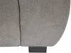 Vente-unique - BERENIA Sofa Stoff Grau - B 105 cm x H 81 cm x L 196 cm Bild 4