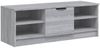 vidaXL TV-Schrank Grau Sonoma 102x35,5x36,5 cm Holzwerkstoff 817085 Bild 2