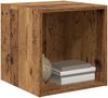 vidaXL Wandschrank 2 pcs Altholz 37 x 37 x 37 cm Holzwerkstoff 875073 Bild 3