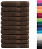 vidaXL Premium Saunatücher SOLUND 10 Stk. Braun 80x200 cm 600 g/m² 137244 Bild 2