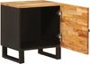 vidaXL Nachttisch 2 pcs Braun 40 x 33 x 46 cm Massivholz Mango 4018293 Bild 3