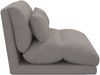 vidaXL Verstellbarer Fußsessel Taupe Stoff 42028206 Bild 5