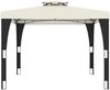 vidaXL Pavillon mit Doppeldach Creme 2,98x2,98 m Stahl 368440 Bild 3
