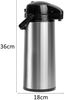 Thermoskanne mit Spenderkappe Excellent Houseware Edelstahl (1,9 L) Bild 5