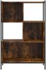 vidaXL Bücherregal Räuchereiche 72x28x109 cm Holzwerkstoff 838885 Bild 5