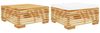 vidaXL 2-tlg. Garten-Lounge-Set Massivholz Teak 319169 Bild 2