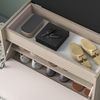 Lomadox Garderoben-Set VITTORIA-131, (Spar-Set, 4-St, Wandpaneel Schuhbank Spiegel Schuhschrank), in Kaschmir mit Eiche Bild 1