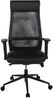Bürostuhl >Homepro< Kaltschaumpolster, Netrücken, schwarz - 68x117x68cm (BxHxT) Bild 2