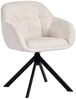 Duhome Loungesessel, Armlehnstuhl aus Chenille-Stoff, Schminktisch Stuhl 360° drehbar Bild 2