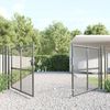 vidaXL Maschen-Gartentor Anthrazit 300x125 cm Verzinkter Stahl 154530 Bild 3