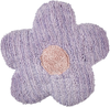 Kissen 2er Set Für Kinder Blumenmuster SORREL Baumwolle 30 x 30 cm Violett Bild 4