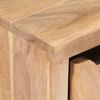 vidaXL Nachttisch 40x30x50 cm Akazie Massivholz mit Naturkanten 323519 Bild 5