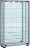 VCM Standvitrine Lumo 917745 Silber H. 91 x B. 59 x T. 18 cm Bild 2