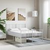 vidaXL Schaumstoffmatratze Weiß 120x200 cm Härtegrad H2 H3 356343 Bild 2