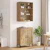 vidaXL Highboard 2 pcs Artisan-Eiche Holzwerkstoff 3403590 Bild 4