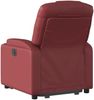 vidaXL Relaxsessel mit Aufstehhilfe Elektrisch Weinrot Kunstleder 3204448 Bild 5