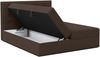 AX LIVING Belinai Bettkasten Boxspringbett 160 Bett Braun 165 x 208 cm Bild 3