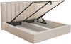 Selsey 'Togents' Polsterbett 140x200 mit Chenillebezug und Bettkasten, Beige Bild 4