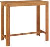 vidaXL 7-tlg. Gartenbar-Set Braun Massivholz Akazie und Poly Rattan 3295285 Bild 5