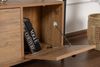 Konsole, 'Solace', 77 x 29,5 x 120, Atlantische Kiefer, Schwarz Bild 4
