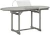 vidaXL Garten-Esstisch (120-170)x80x75 cm Massivholz Akazie 316574 Bild 4