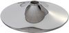 4er-Set Fußteller Fußplatte Fuß für Barhocker Barstuhl Drehstuhl Esszimmerstuhl, chrom ~ Ø 38,5cm Bild 2
