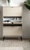 Schuhschrank Aldan in samt 70 x 125 cm Bild 3