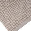 Möve Brooklyn Glencheck 2 tlg. Frottier-Set - 2 X Duschtuch (80 X 150cm) - 600 g/m2 - Nature/Cashmere Bild 2