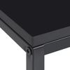 vidaXL Beistelltische 2 Stk. Schwarz Stahl 336128 Bild 5