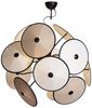 By Rydéns 4202290-4002 Cappello Pendelleuchte 4-flammig matt schwarz-beige Bild 3
