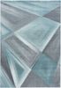 Teppium Teppich Geometrisch Design, Rechteckig, Höhe: 10 mm, Modern Kurzflor Teppiche Geometrisch Design Blau Teppich Wohnzimmer Bild 5