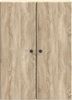 vidaXL Wandschrank Sonoma-Eiche 66 x 34,5 x 90 cm Holzwerkstoff 899077 Bild 3