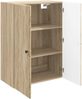 vidaXL Wandschrank Sonoma-Eiche 66 x 34,5 x 90 cm Holzwerkstoff 899077 Bild 2