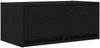 vidaXL TV-Schrank Schwarz Eichen-Optik 60x31x25,5 cm Holzwerkstoff 861492 Bild 2