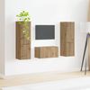 vidaXL TV-Schrankset 5 pcs Artisan-Eiche Holzwerkstoff 3409104 Bild 4