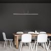 Rabalux 72127 LED Hängeleuchte ELIA 25W Aluminium mattschwarz, Acryl weiß 3000K B:120cm H:130cm Bild 2