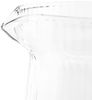 Luana El Chico Kaffeekanne aus Glas für türkischen Kaffee, 400 ml - Relief-Design Bild 2