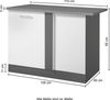 KOCHSTATION Eckunterschrank KS-Paris Breite 110 cm Bild 4