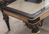 Casa Padrino Luxus Barock Couchtisch Beige / Braun / Gold 120 cm - Barock Möbel Bild 3