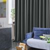 Deconovo Verdunkelungsvorhang Blickdichter Vorhang mit Ösen Gardinen Wohnzimmer 4 Stück, Verdunkelung Larmschutz Thermogardine Dicke Vorhänge Kälteschutz Bild 4