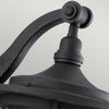 Außenleuchte, Wandlampe, Laterne, Stahl, H 46,2 cm Bild 4