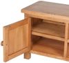 vidaXL TV-Schrank 103x36x46 cm Massivholz Eiche 241679 Bild 4
