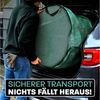 Praknu Gartenbox 2x Gartensack mit Deckel 500 L (2 St), 500L Groß - Verschließbar - 4 Reißfeste Griffe - Robustes Polypropylen Bild 3