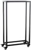 Kaminholzregal innen Metall BETTA - mit Rollen, 25x40x100 Brennholzregal innen Kaminholzständer Kaminholzhalter Feuerholzregal Innen Holz stapeln Wohnzimmer Bild 5