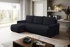 Selsey 'Timmone' Ecksofa mit Schlaffunktion & Bettkasten, Chenille, Universal, Graphit Bild 2