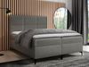 Boxspringbett Fava, Grau, 140x200 cm Bild 2