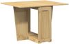 vidaXL 5-tlg. Butterfly-Esstisch-Set Corona Wachsbraun Kiefernholz 3295716 Bild 4