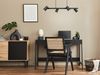 LED Balkenpendelleuchte 4-flammig in Schwarz, Breite 80cm Bild 5