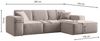 Kaiser Möbel Ecksofa Eckcouch SIENA L-Form, Stoff Poso/Salvador/Maloy/Artico/Velo, Einzelsofa, Bequem, originelles Design, praktisch, viele Farben Bild 2